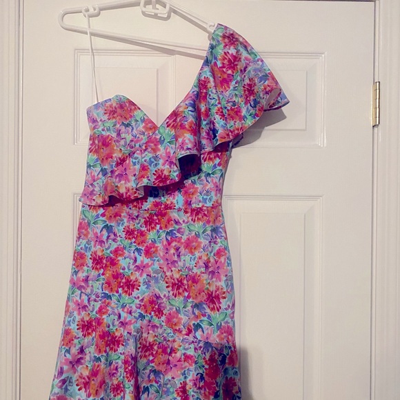 Amanda Uprichard x Revolve - Mckinnon Dress in Formosa - Size XS - Picture 4 of 9